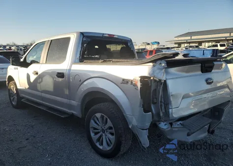 2018 Ford F150 Supercrew из США, поврежденный, VIN 1FTEW1EP7JFE40814